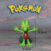 ตุ๊กตา Froakie Grookey Bulbasaur Squirtle ยอดจากโปเกม่อนชาร์แมนเดอร์ Treecko ตุ๊กตารูปโมเดลของเล่นฟิกเกอร์อนิเมะเก๋ไก๋