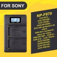 NP-FW50 NP-FZ100 NP-F960 970 NP-FV100แอลซีดี USB แท่นชาร์จสองหัวหน้าจอ LCD อัจฉริยะหน้าจอสายชาร์จสำหรับโซนี่แบตเตอรี่กล้องแบตเตอรี่