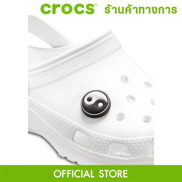 CROCS Jibbitz Yin Yang Symbol ตัวติดรองเท้า Lazada.co.th