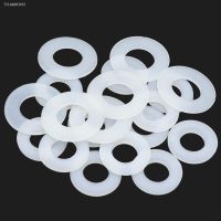 ▫ 20/100pcs White Plastic Nylon Washer Assortment Plated Flat Spacer Seals Washer Gasket Ring M2 M2.5 M3 M4 M5 M6 M8 M10 M12 M14