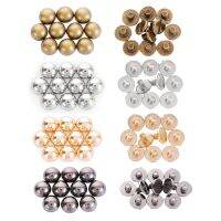 Hot 10Pcs Mushroom Dome Bolt Round Head Screws Punk Metal Nail Cloth Button For Luggage Clothes Bag Shoes DIY Strap Rivets Screw