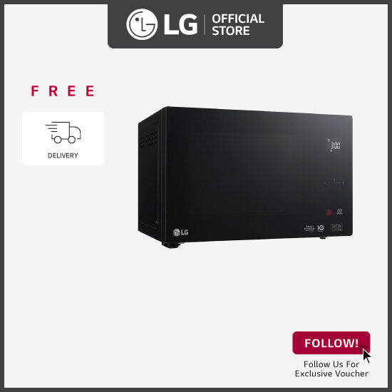 lg neo chef smart inverter microwave black