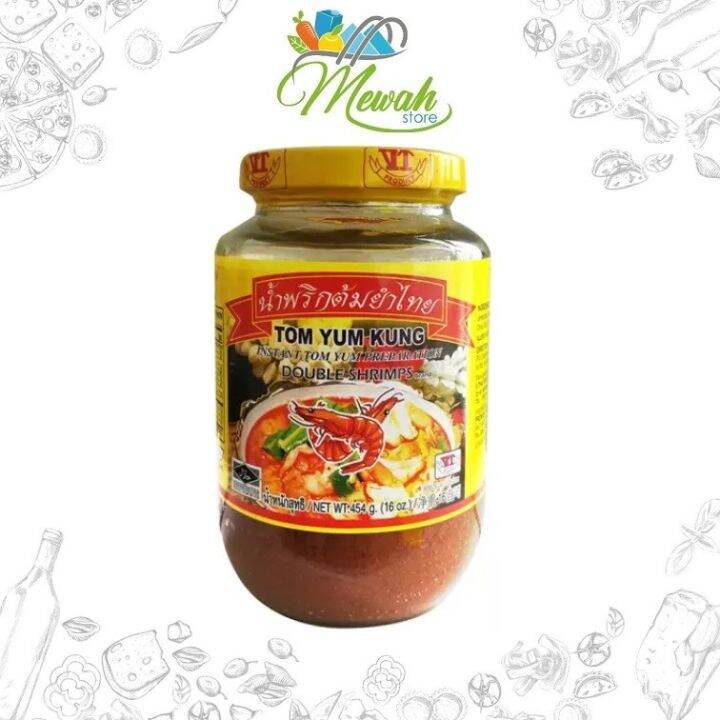 Double Shrimp Thailand Tom Yam Kung Tom Yam Paste 454g | Lazada