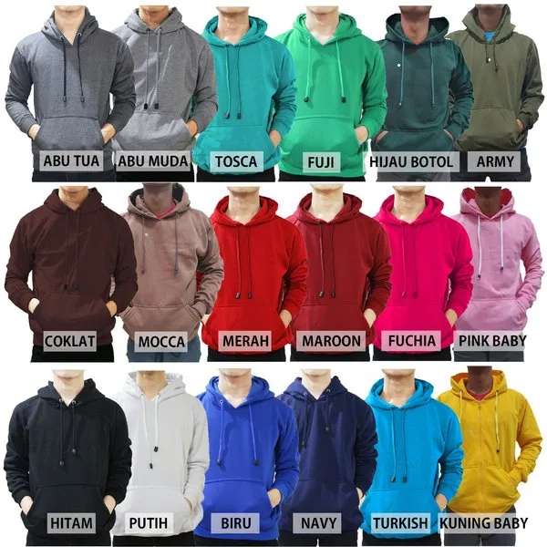 SWITER POLOS // SWEATER POLOS PRIA DAN WANITA // SWEATER KEKINIAN // SWEATER  DEWASA // SWEATER POLOS HOODIE JUMPER UNISEX FULL COLOR // SWEATER MURAH  DAN PROMO | Lazada Indonesia