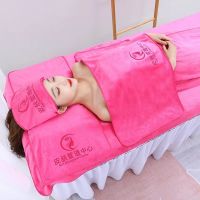 【Ready】? Beauty salon special skin management absorbent bag head scarf towel bath towel bath skirt bed towel big bath towel custom LOGO