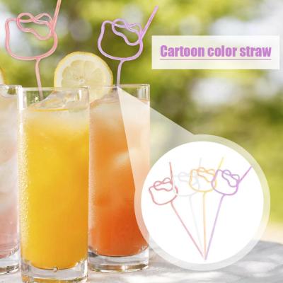 Straw Tumbler With Straw Botol Air Straw Water Bottle Straw Straw Shape Drinking Reusable Straw Tools Colorful With D9G4