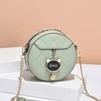 [กระเป๋าแฟชั่นสุดฮอต688] Bolso Cruzado Inual De Cuero PU Para Mujer Bolso De Mano De Diseñador De Lujo Bolso Hombro De Viaje De Capacidad