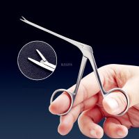 For Ear Pick Endoscope Earwax Remover Micro Alligator Crocodile Forceps Earpick Surgical Operational Cleaner Clip Tweezer
