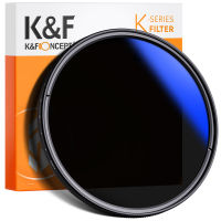 K&amp;F Concept 40.5 58 62 67 77 82mm Ultra-Slim Multi Coated ND Fader Variable Neutral Density Filter ND2 to ND400 for Camera Lens