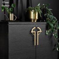 【LZ】▥✸ஐ  Luxury kitchen furniture handle zinc alloy door handle gold gray black cabinet knobs  cupboard handles  drawer pulls  knobs