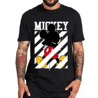 Mickey Mouse T Shirts For Men Round Neck Casual T Shirt Women Cartoon Short Sleeve T Shirt Minne T-Shirt