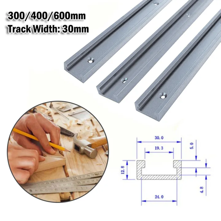 Aluminium Alloy Ttracks Slot Miter Track And Miter Bar Slider Table