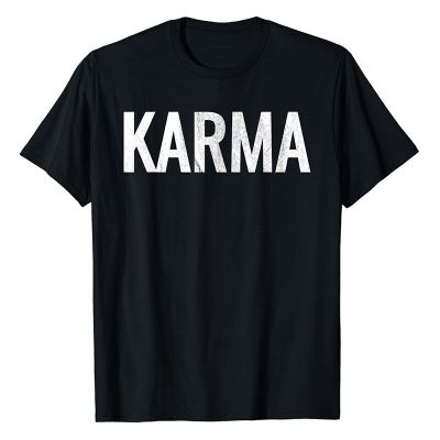Karma Tshirt Singer Fan Gift T Shirt Music Lovers Short Sleeves Oversized Retro Tee Taylor Concert Themed MenS WomenS Blouses
