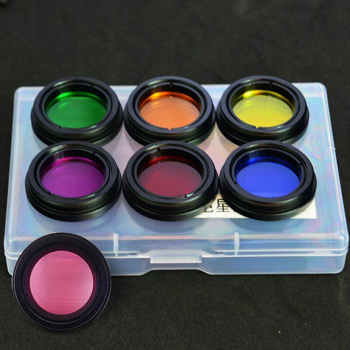 Celestron 1.25inch Color Astro Filters Set (7 Pieces) for Astronomical