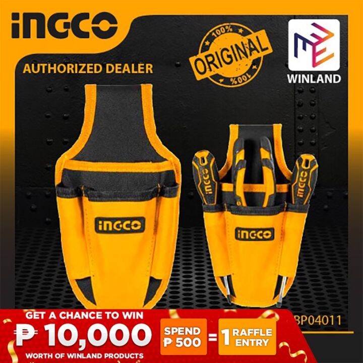 Ingco Original Waist Tool Bag Organizer Box Belt Multipurpose for Home