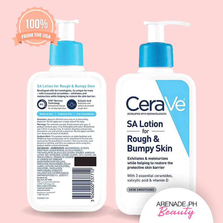 CeraVe SA Lotion for Rough and Bumpy Skin (8 fl.oz) | Lazada PH