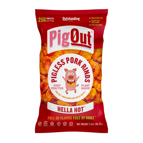 Pig Out Pigless Pork Rinds Hella Hot 99g Lazada PH
