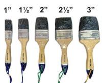 แปรงทาสี ขนเคมี อย่างดี ขนาด 1", 1-1/2", 2”, 2-1/2”, 3", 4" ยี่ห้อ Eagle One