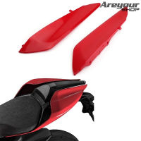 Areyourshop ด้านหลังหางด้านข้างแผงที่นั่ง Trim Fairing Cowl สำหรับ Ducati 959 1299 15-18 สีแดง