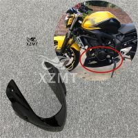 รถจักรยานยนต์สำหรับ Yamaha FZ6 Fazer 600 S2 2004 2005 2006 2007 2008 2009 2010ท้องฝาครอบด้านล่างแมลงสปอยเลอร์ Puntale สีดำ