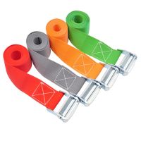 【YD】 2Mx25mm Car Tension Rope Tie Down Ratchet Luggage Lashing With Metal Buckle Tow Tensioner