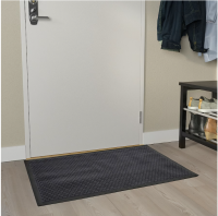 Door mat, indoor, dark grey