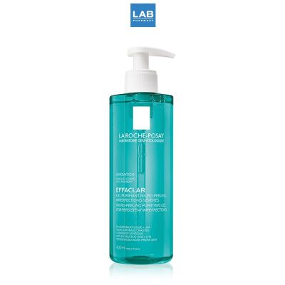 LA ROCHE-POSAY Effaclar Micro-Peeling Purifying Gel 400 ml. - ลาโรช โพเซย์ เอฟฟาคลาร์ ไมโคร-พีลลิ่ง  เจล 400 มล.