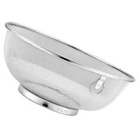 【CC】✌◐▬  Multifunctional Basin Metal Rice Washing Sieve Strainer Drain Basket Fruit