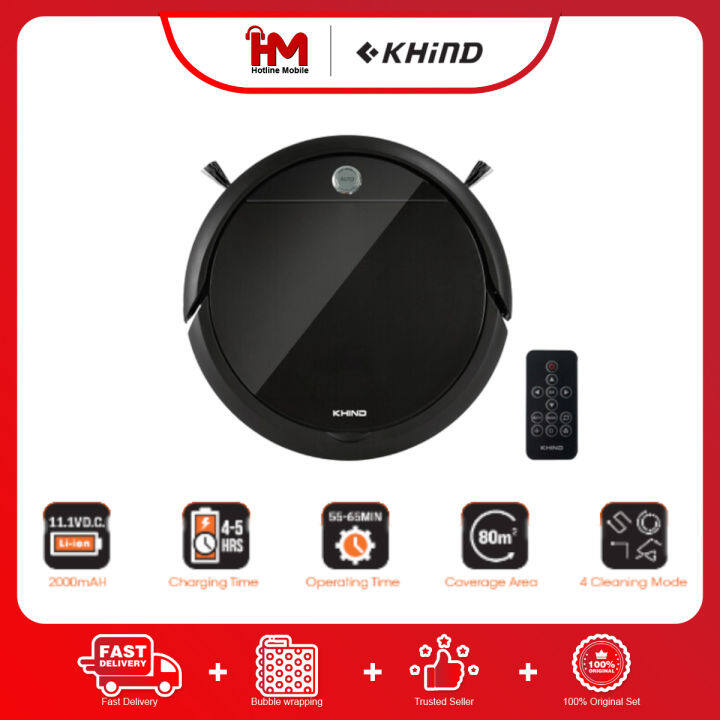 Khind VC9X6A Robotic Vacuum Lazada