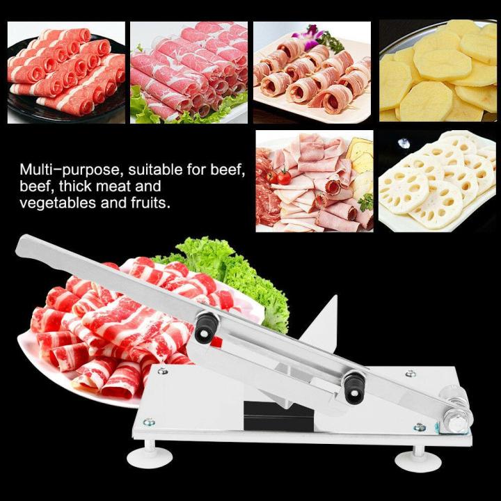 เครื่องสไลด์-เครื่องสไลหมู-stainless-meat-slicer-เครื่องสไลผัก-มีดหั่นเนื้อ-เครื่องหั่นหมู-เครื่องหั่นผัก-มีดสไลด์-เครื่องหั่นสไลด์หมู