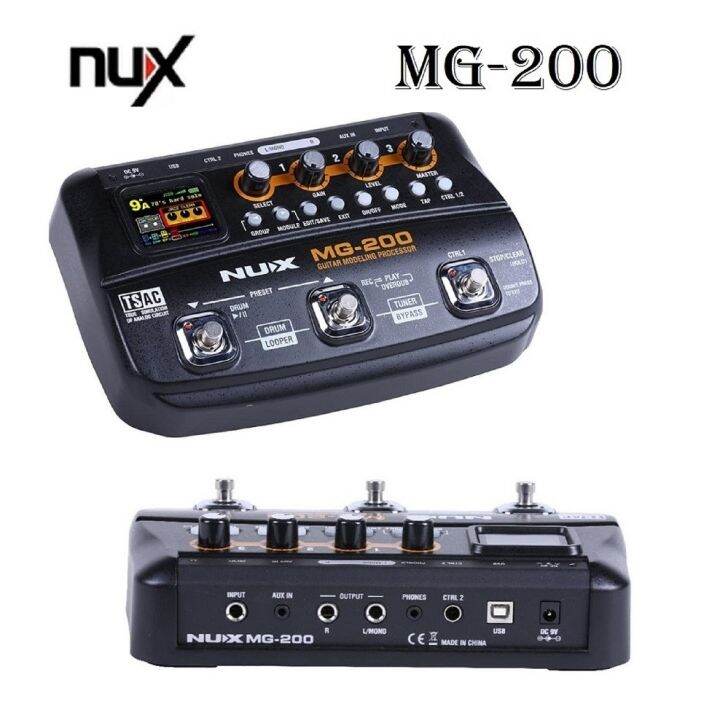 Nux MG200 Guitar / Effect Guitar Nux MG200 Effect Modelling Processor