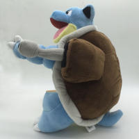 30cm Blastoise Plush Doll Pokemon Stuffed Toy Cartoon Cannon Tortoise Christmas Gift For Kids