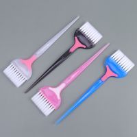 ❄❉ Professional PP Handle Natural Hair Brushes Resin Fluffy Comb Barber Hair Dye Hair Brush Fashion Hairstyle Design Tool 1PC