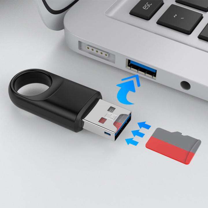 อะแดปเตอร์เมมโมรี่การ์ดแฟลชฮับความเร็วสูงการ์ดรีดเดอร์-usb-หน่วยความจำ3-0สำหรับโน้ตบุคคอมพิวเตอร์-pc-tf-sd