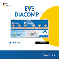 ชุดหัวขัด EVE " DIACOMP PLUS TWIST " Set RA 343