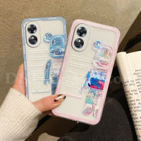 เคสปกป้องกล้อง OPPO A78 5G ซิลิโคนนิ่มรูปการ์ตูนหมีน่ารักฝาหลัง2023 Oppoa78เคสโทรศัพท์แบบใสกันกระแทก