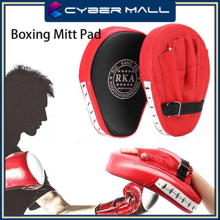 Kick Boxing Gloves Pad Arcshaped Boxing Pad MMA Hand Kicking Pad PU