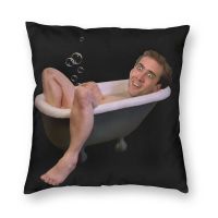 (All inventory) Nicholas Cage shower pillowcase 3D printed funny meme sofa cushion fashionable pillow decoration (contact seller) Support free customization. Double sided printing design for pillows)