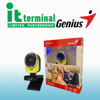 WEBCAM (เว็บแคม) GENIUS QCAM 6000 FULL HIGH DEFINITION 1080P (YELLOW)