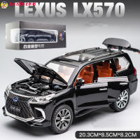 LEAL 1:24 Alloy รถลากรุ่น Sound Light จำลอง Off-Road ชุดเครื่องประดับสำหรับของขวัญเด็ก