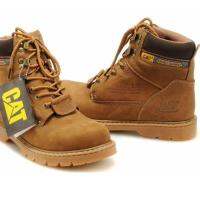 CODniuba270 Caterpillar Mens and Women Plain Soft-Toe Work Boot