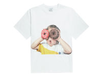 NicefeetTH - acmé de la vie ADLV BABY FACE DONUTS 1R Short Sleeve T-Shirt (WHITE)