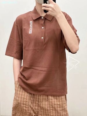 UNIQLO New Man With Single U Home 23 Spring And Summer Of Knitted POLO Unlined Upper Garment Of A T-Shirt With Short Sleeves Leisure Joker. 457264
