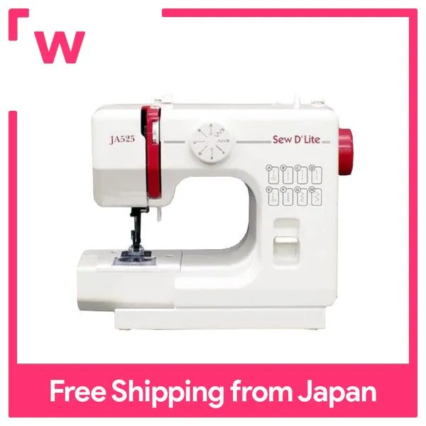 JANOME compact electric sewing machine [sew D`Lite] JA525 Lazada