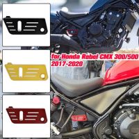 คอส☃สำหรับ2017 2018 2019 2020 Honda Rebel CMX 300 500เบรคหลังกระปุกน้ำมันไฮดรอลิกฝาครอบป้องกันตัวป้องกันกบฏ500อุปกรณ์เสริม300มอเตอร์