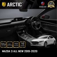 Mazda 3 (2019-2022) ฟิล์มกันรอยรถยนต์ ภายในรถ PianoBlack / จุดเสี่ยงภายนอก - by ARCTIC (โปรดระบุส่วนที่ต้องการสั่งซื้อ)