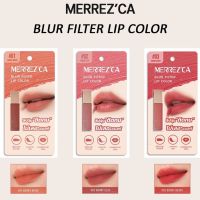 Merrezca Blur Filter Lip Color เมอร์เรซก้า ลิปทินท์แบบจุ่ม สีชัดติดทน ไม่ติดแมส 1.5 g.