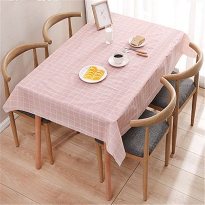 Table Cloth Plaid Print Table Cover Tablecloth Dinner Dinning Table Decoration