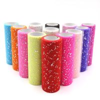 hot【cw】 Baby Shower Glitter Sequin Tulle Roll 10 yard 15cm Spool Tutu Wedding Decoration Organza Birthday Supplies
