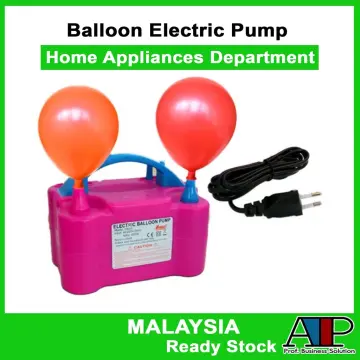 Electric Air Balloon Pump, Portable Dual Nozzle Electric Balloon Blower Air Pump Balloons Inflator for Decoration, Party, Sport,Gifts